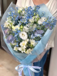 【花束】イメージカラーが水色のアイドルの方へ 生誕祭ライブ 【花束】イメージカラーが水色のアイドルの方へ 生誕祭ライブ