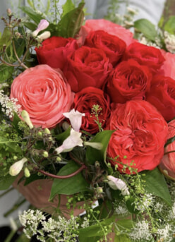 12 Rose (mix) & Filler Flowers ￥9,000 (ex.tax)